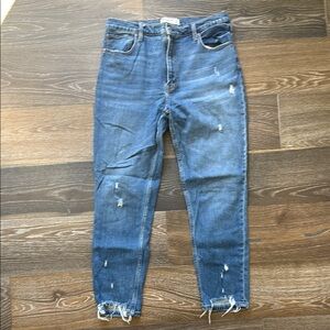Abercrombie Women's Distressed Jeans